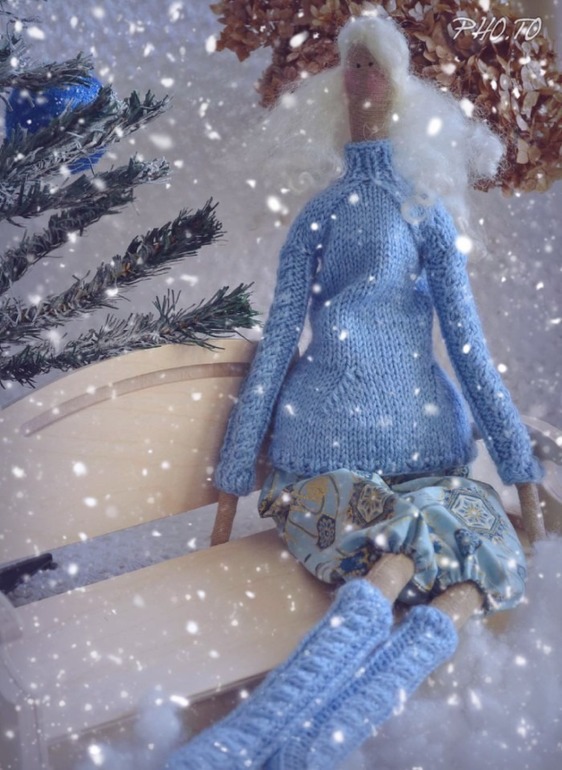 Зимняя девочка