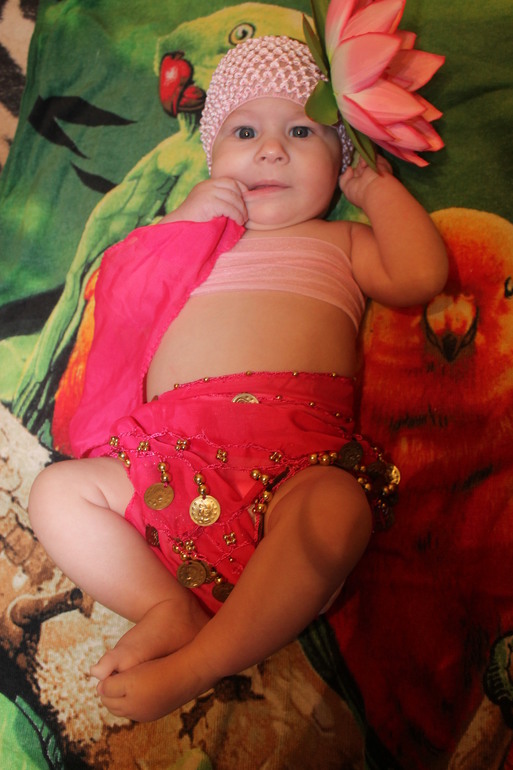 Моей сладкой булочке 4 месяца!!!