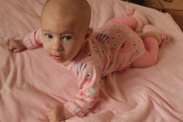 Моя маленькая балерина))Ритуле без недели 4 месяца))