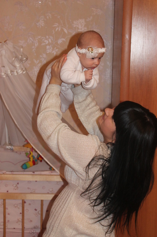 Моей сладкой булочке 4 месяца!!!