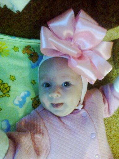 Пупсичке 1,5 месяца))(а у нас в Воронеже СНЕГ!!!))