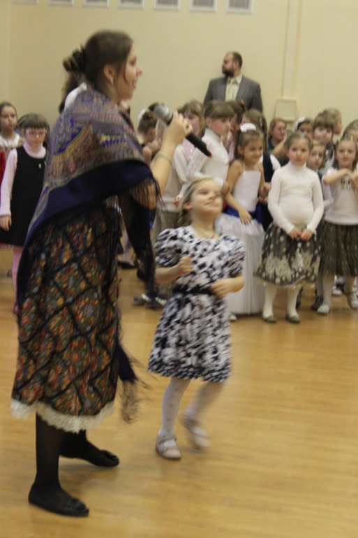 Наш первый праздник в Воскресной школе " Именины"