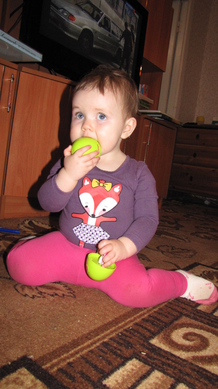 Вот такую милую игрушку мы купили))