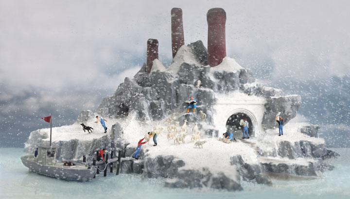 Заснеженная история...