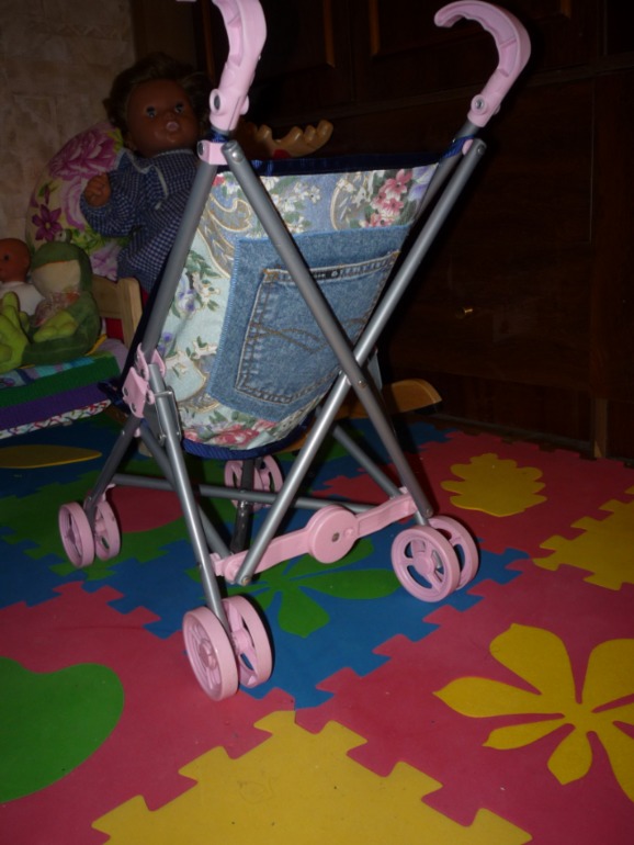 Обновленная кукольная коляска.2