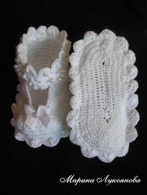 Пинетки для девочки