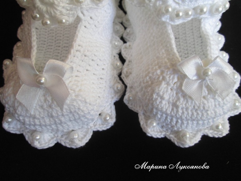 Пинетки для девочки