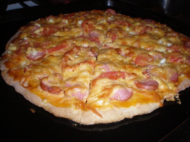 быстрая пицца.