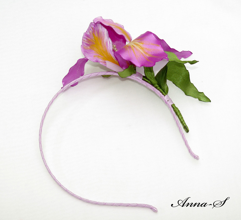 Ободок " Ирис "