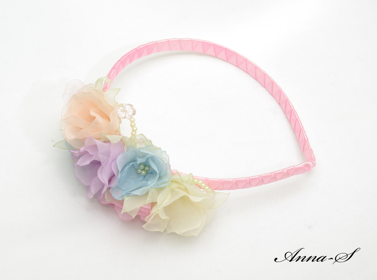 Нежный ободочек для маленькой красавицы !