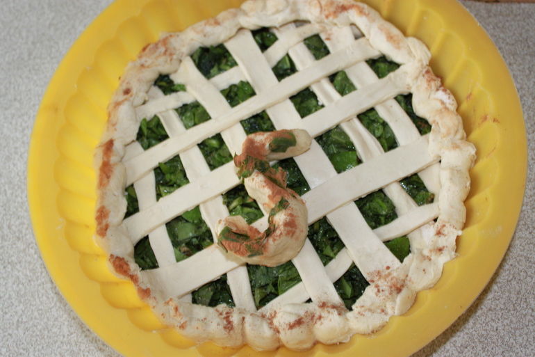 Щавелевый пирог