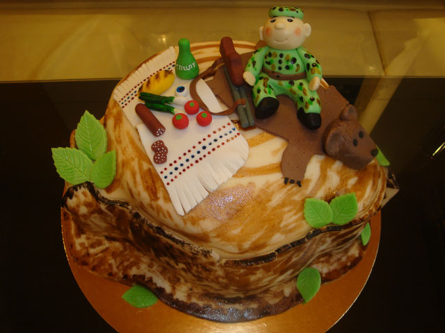 Торт для охотника.