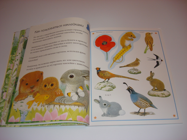 Подарочный фонд. Часть 7. Книжки с наклейками на 3 годика.