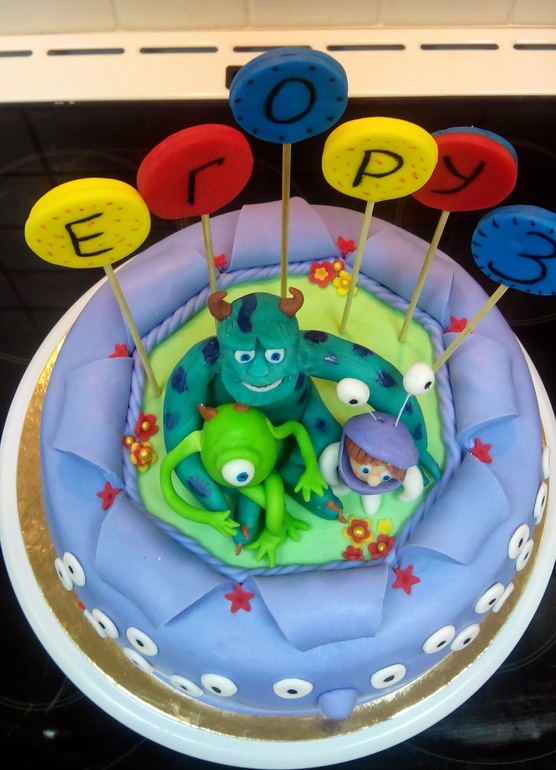 Торт корпорация монстров