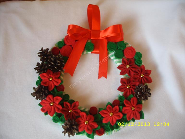 Новогодние венки.