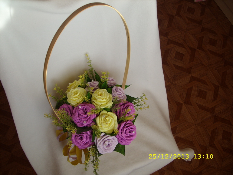 Корзинка для бабушки.