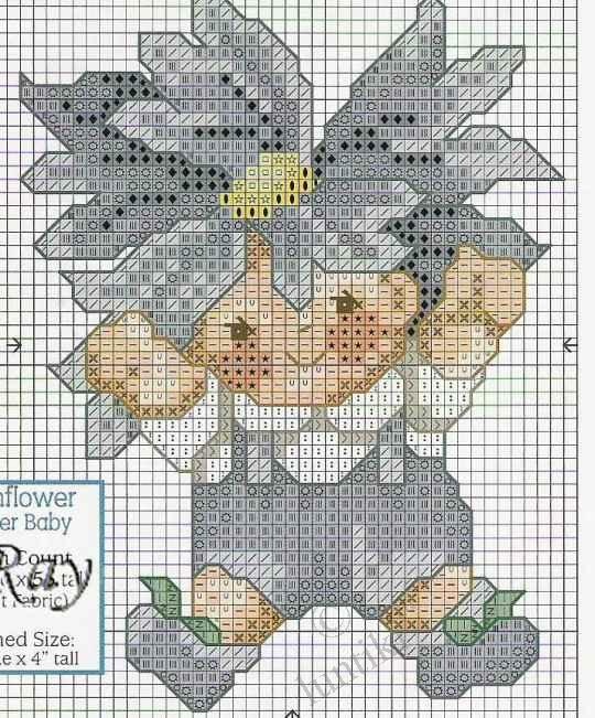 Маленькие схемы вышивок.