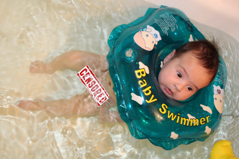 Вот как мы купаемся с кругом