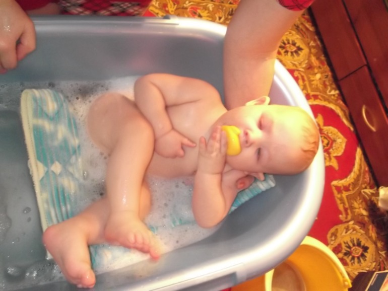 наше купание.