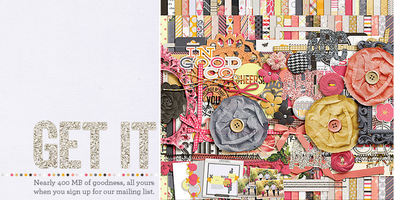 Freebie при подписке на рассылку магазина