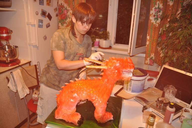 МК торт дракон