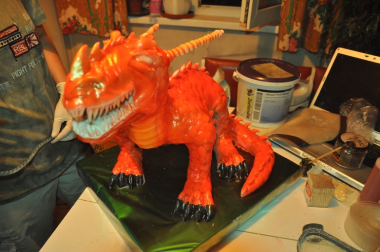 МК торт дракон