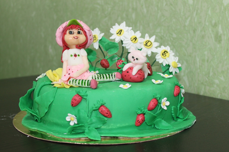 Моя многострадальная  Девочка земляничка!!!