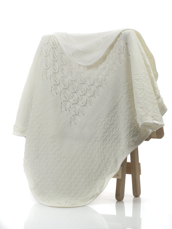 плед на выписку весной