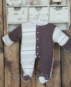 Комбинезон велюровый Норд Вест