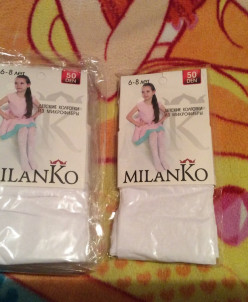 Колготы микрофибра в наличии 6-8 лет