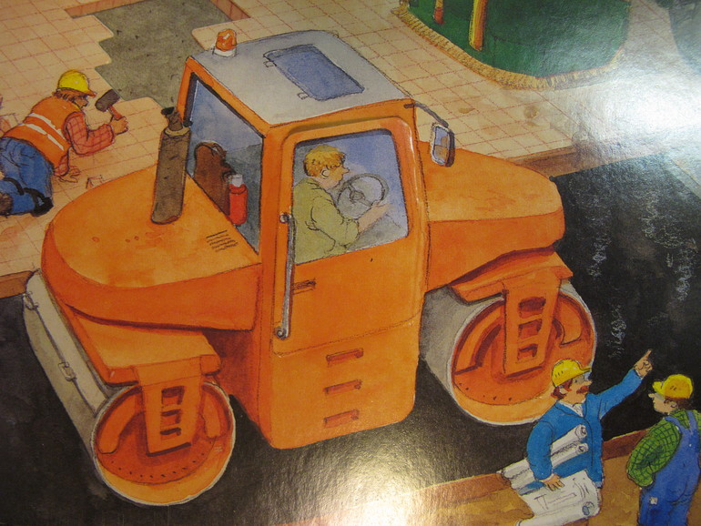 Развороты Kennst du schon die Baustelle? by Guido Wandrey