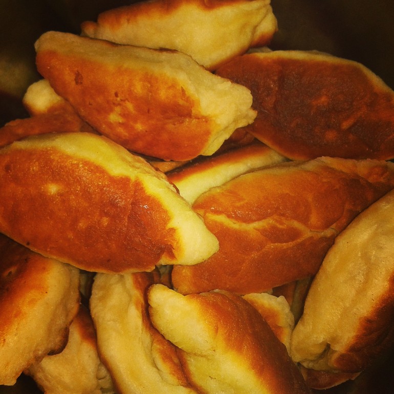Пирожки с мясом.
