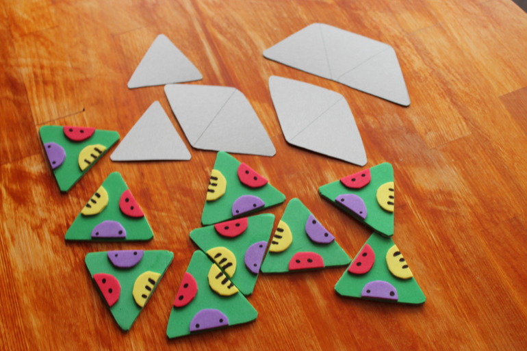 Игра Тримино Жучки своими руками. — 10 ответов на Babyblog