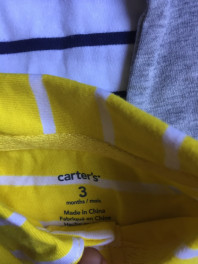 Набор боди Carters новый