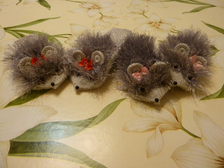 Всякие вязанки.