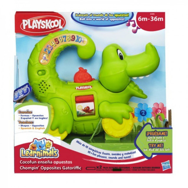 Обучающая игрушка - Крокодильчик Playskool