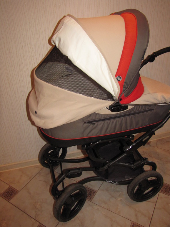 коляска Bebecar Stylo AT (Vogue) с поворотными передними колёсами! 7500 руб