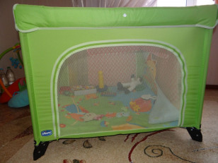 Манеж chicco open green