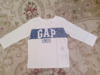 Футболка с длинным рукавом GAP