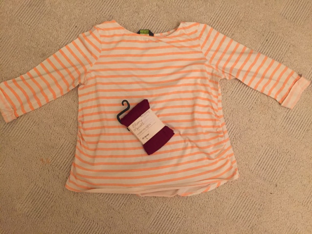Для беременных новые колготки, кофточка Mothercare