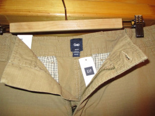 Новые брюки карго gap 32х32