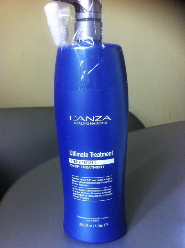 Lanza Ultimate Treatment Conditioner шаг 2