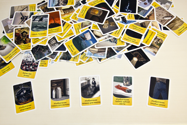 Настольные игры. Timeline от Asmodee