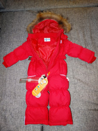 Новый зимний финский комбинезон NELS на девочку