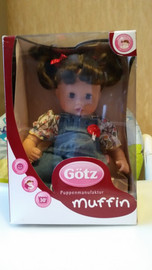 Новая кукла Gotz (Гётц) Маффин (Muffin) 33 см