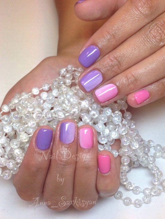 Маникюр и педикюр. Покрытие Shellac, GelColor, Gelish. Дизайн ногтей.