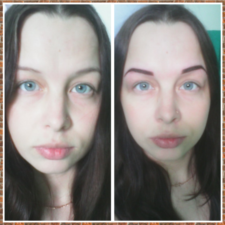 брови:)