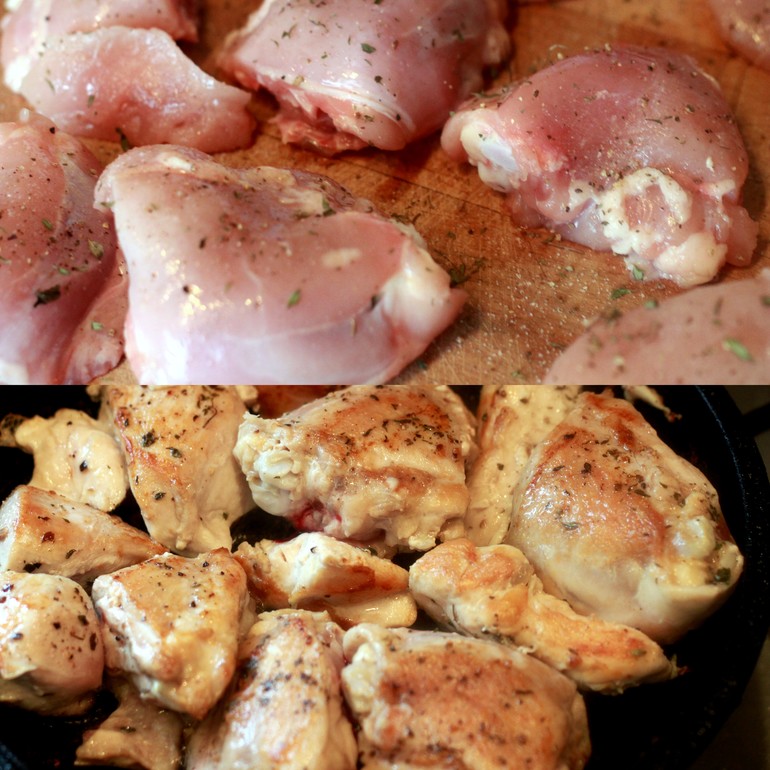 Курица в Баскском стиле с картошкой