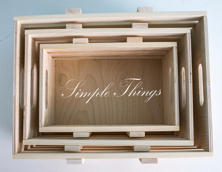 Деревянные ящики. Simple Things