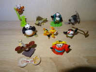 Кунг-Фу Панда-полная серия киндер-игрушек